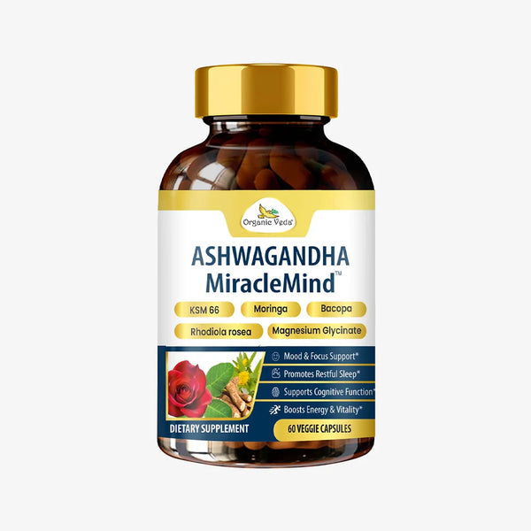Organic veda Ashwagandha Miracle Mind