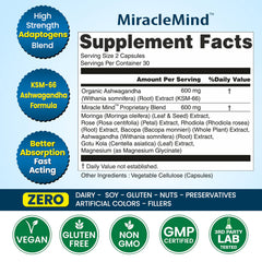 Organic veda Ashwagandha Miracle Mind
