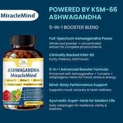 Organic veda Ashwagandha Miracle Mind