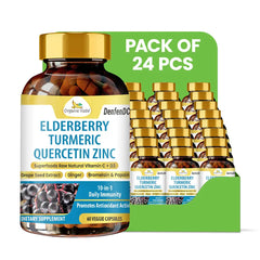 Elderberry Turmeric Quercetin Zink Capsules
