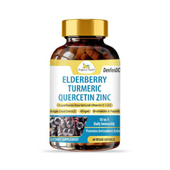 Elderberry Turmeric Quercetin Zink Capsules