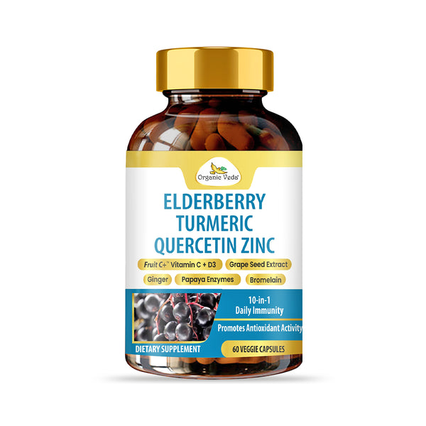Elderberry Quercetin Zinc Capsules