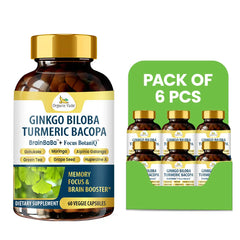 Ginkgo Biloba Turmeric Bacopa Capsules
