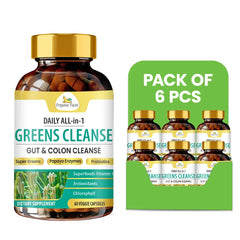 Greens Cleanse - Gut & Colon Cleanse Capsules