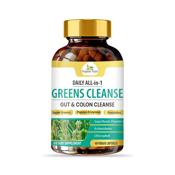 Greens Cleanse - Gut & Colon Cleanse Capsules