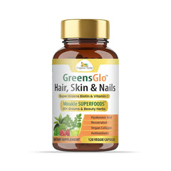Greens Glow Biotin & Vegan Collagen Capsules