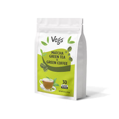 Matcha Green Tea and Coffee Tea Bags