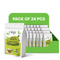 Matcha Green Tea and Coffee Tea Bags