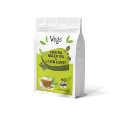 Matcha Green Tea and Coffee Tea Bags
