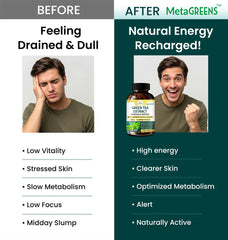 Green Tea Extract Moringa Matcha Capsules