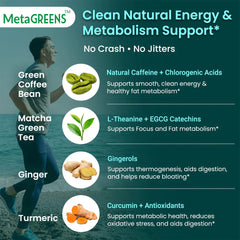 Green Tea Extract Moringa Matcha Capsules