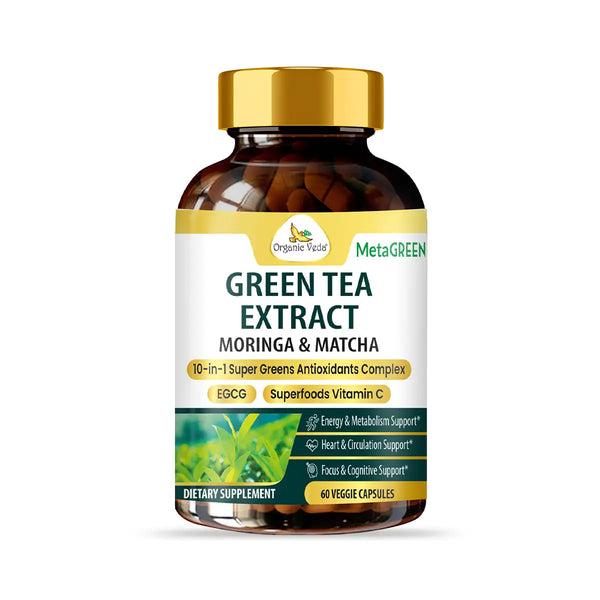 Moringa & Matcha Green Tea Extract Capsules