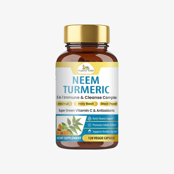 Neem Turmeric Immune Support Capsules