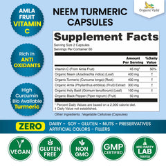 Neem Turmeric Immune Support Capsules