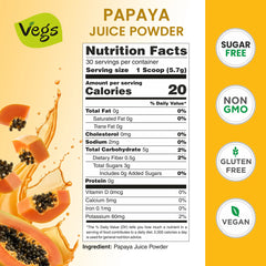 Papaya Juice Powder