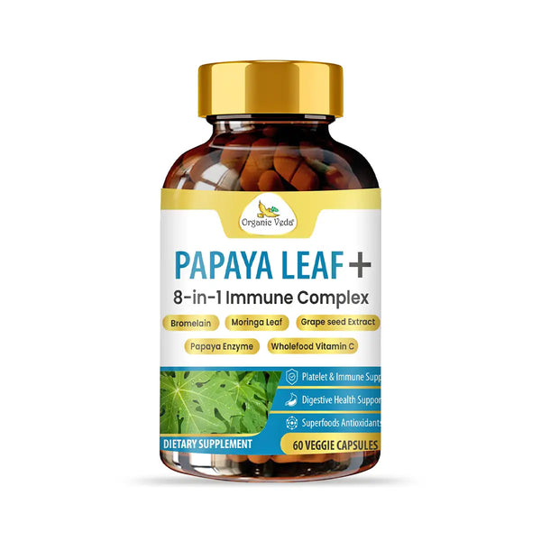Papaya + Leaf Extract Immune Capsules