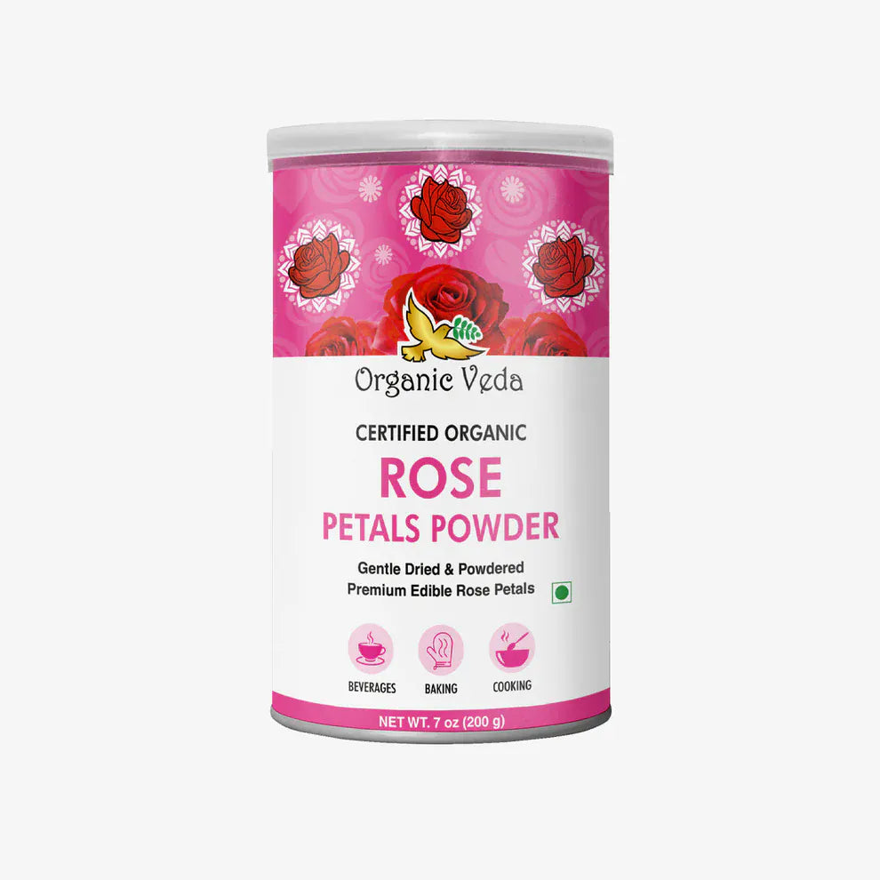 Rose Petal Powder | Organic Skincare & Cosmetic Powder | Wholistic Zone USA