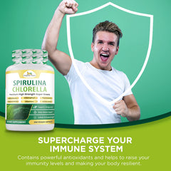 Spirulina Chlorella Capsules