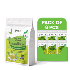 Super Greens Moringa & Matcha Green Tea Bags