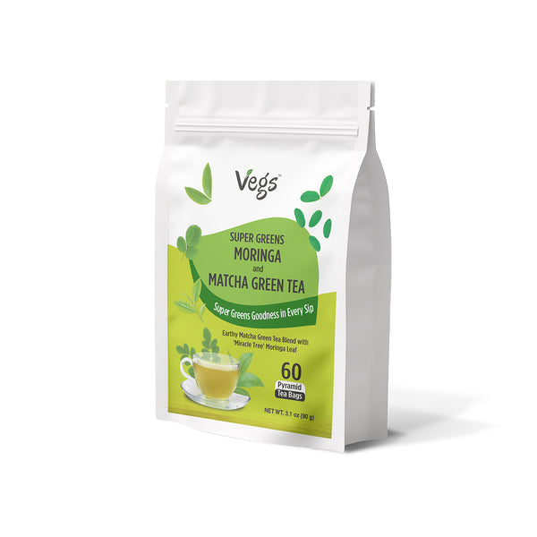Super Greens Moringa & Matcha Green Tea Bags