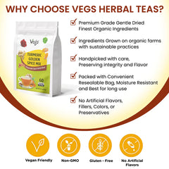 Turmeric Golden Spice Mix Tea Bags