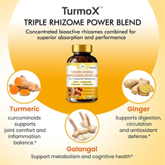 Turmox - Turmeric Moringa Ashwagandha Boswellia Capsules