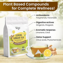 Lemon Ginger Tea Bags