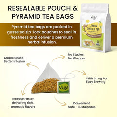 Lemon Ginger Tea Bags